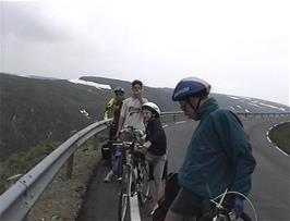 Start of the main descent to Sognefjord, 982m above sea level
